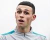 sport news Manchester City are positive about the prospects of Phil Foden returning ...