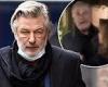 Alec Baldwin looks haggard with huge bags under his eyes as he steps out in NYC