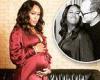 Eve shows bump in photos from baby shower, as she and husband await the birth ...