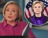 Hillary Clinton gets tearful as she reads speech she would have given had she ...