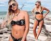 Model Devon Windsor is back in her bikini just 3 months after welcoming baby ...