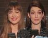 Anne Hathaway and Dakota Johnson both laugh off VILE social media comments for ...