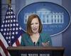 Psaki blasts Fox hosts and unnamed GOP lawmakers who texted Mark Meadows on Jan ...