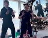 Hugh Jackman and wife Deborra-Lee Furness break out dance moves in New York