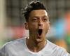 sport news Former Arsenal star Mesut Ozil rolls back the years with a trademark 'stamp ...