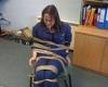 Photo of civil servant gagged and tied to a chair was NOT taken when she said ...