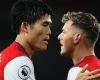 sport news Arsenal: Takehiro Tomiyasu claims Ben White does not pass to him because he is ...