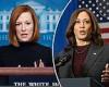 Psaki insists Kamala Harris is STILL in charge of addressing the 'root causes' ...