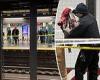 Man waiting for NYC subway stabbed in the neck, back before being pushed onto ...