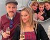 Reese Witherspoon poses with her husband Jim Toth and three kids