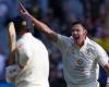 Live: England in dire straits as Aussie bowlers hunt six wickets to wrap up the ...