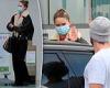 Liam Hemsworth waves goodbye to girlfriend Gabriella Brooks as she flies out of ...