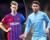 sport news Manchester City: Aymeric Laporte and Frenkie de Jong swap deal 'considered by ...