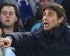 sport news Antonio Conte calls Tottenham a 'MIDDLE' team after Chelsea loss