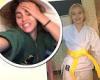 Suki Waterhouse shares childhood snap of herself doing martial arts as she ...