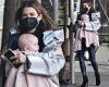 Hilaria Baldwin out in NYC on her 38th birthday with daughter after dealing ...
