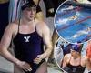 Male transgender swimmer Iszac Henig came out to teammates last year - and did ...