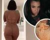 Kourtney Kardashian flaunts her ample assets in body-hugging onesie from sister ...
