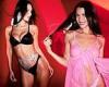 Bella Hadid shows off supermodel figure as she poses for Victoria's Secret ...