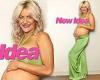 Pregnant Brynne Edelsten, 38, shows off her baby bump in New Idea