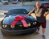 Husband surprised with Mustang by his wife in Arkansas [Video]