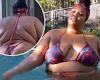 Lizzo smoulders in tiny string bikini as she flaunts her famous curves