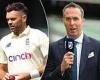 sport news Jimmy Anderson hits back at Michael Vaughan telling England to drop him