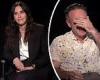 David Arquette's awkward response when asked about working with ex Courteney ...