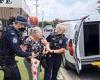 Hervey Bay, Queensland: Video shows FIVE police arresting general store patron ...