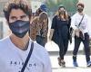 Darren Criss and pregnant wife Mia Swier mask up to catch flight out of ...