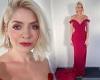 Holly Willoughby wows in racy red dress and diamonds