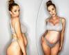 Married At First Sight's Beck Zemek shows off her 22-week-old baby bump in grey ...