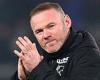 sport news 'Wazza is doing the IMPOSSIBLE': Wayne Rooney receives support as Derby finally ...