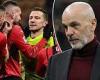 sport news AC Milan boss Stefano Pioli confirms referee apology after error rules out ...