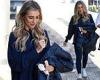 Dani Dyer cuts a low-key figure as she arrives to film Steph's Packed Lunch