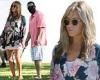 Jennifer Aniston puts on a leggy display as she films Murder Mystery 2 with ...