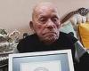 World's oldest man dies less than a month before celebrating his 113th birthday 