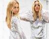 Rita Ora is a vision as she shows off her sensational figure in sequin ...