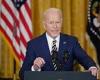 Biden defends first year of presidency in press conference