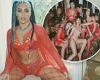 Lourdes Leon cuddles up to Rihanna in lingerie for Savage x Fenty Valentine's ...