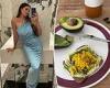 Jesinta Franklin reveals her VERY healthy day on a plate