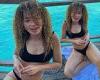 Ella Eyre flaunts her tiny figure in a black bikini whilst vacationing ...