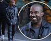 Kanye West flashes a huge smile during outing in LA