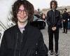 Mick Jagger's son Lucas, 22, channels his dad's edgy look with messy curled ...