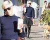 Selma Blair, 49, looks stylish in pleated skirt steps out for a coffee with ...