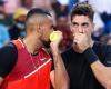 Kyrgios makes locker room 'fight' claim after winning doubles match with ...