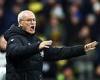 sport news Claudio Ranieri vows to keep fighting to pull Watford out of trouble after ...