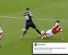 sport news Arsenal fans unhappy that Burnley's Ashley Westwood was not sent off for his ...