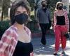 Lisa Rinna cuts a casual figure in sweats while stepping out with husband Harry ...