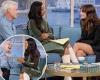 Phillip Schofield giggles as he thinks Emilia Jones is promoting her movie a ...